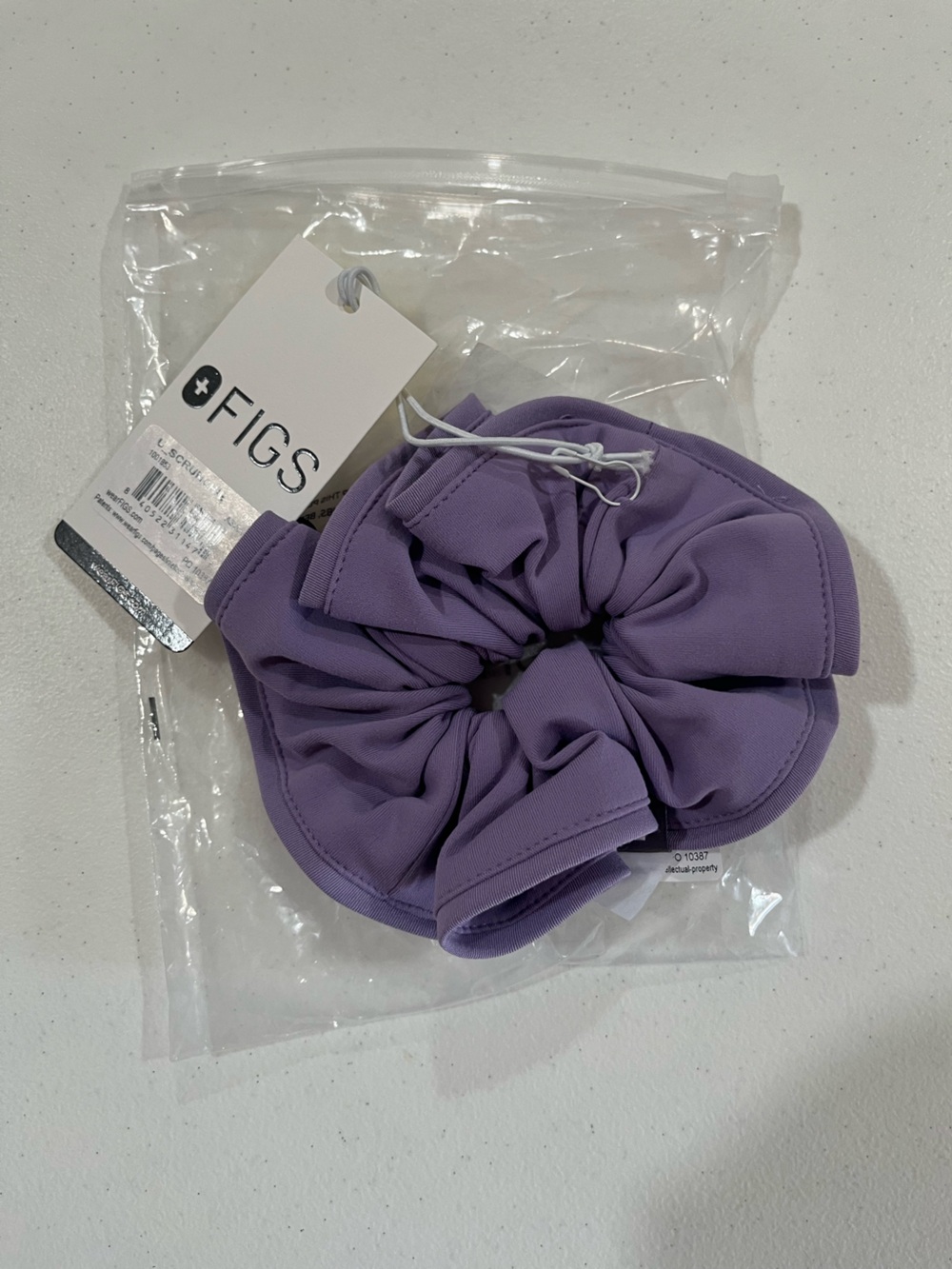 FIGS Lavender Color Scrunchie - Hair Accessories